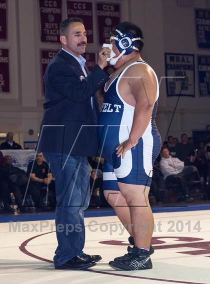 Thumbnail 2 in CIF CCS Masters Wrestling Championships (Finals) photogallery.