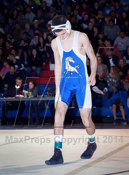 Thumbnail 2 in CIF CCS Masters Wrestling Championships (Finals) photogallery.