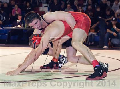Thumbnail 2 in CIF CCS Masters Wrestling Championships (Finals) photogallery.