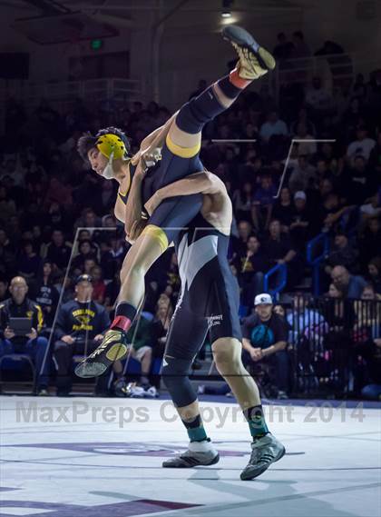 Thumbnail 2 in CIF CCS Masters Wrestling Championships (Finals) photogallery.