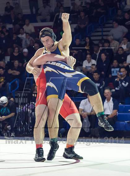 Thumbnail 2 in CIF CCS Masters Wrestling Championships (Finals) photogallery.