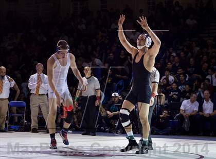 Thumbnail 1 in CIF CCS Masters Wrestling Championships (Finals) photogallery.
