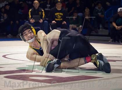 Thumbnail 1 in CIF CCS Masters Wrestling Championships (Finals) photogallery.