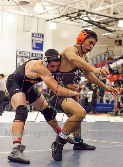 Thumbnail 3 in CIF CCS Masters Wrestling Championships (Finals) photogallery.