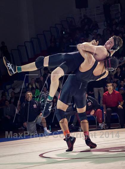 Thumbnail 1 in CIF CCS Masters Wrestling Championships (Finals) photogallery.