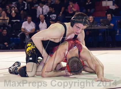 Thumbnail 2 in CIF CCS Masters Wrestling Championships (Finals) photogallery.