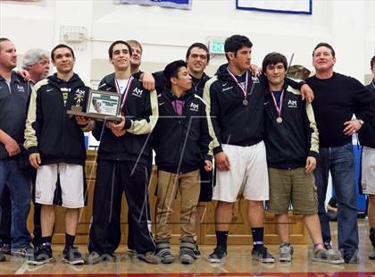 Thumbnail 2 in CIF CCS Masters Wrestling Championships (Finals) photogallery.