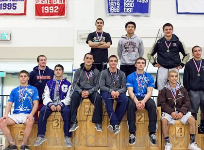 Thumbnail 2 in CIF CCS Masters Wrestling Championships (Finals) photogallery.