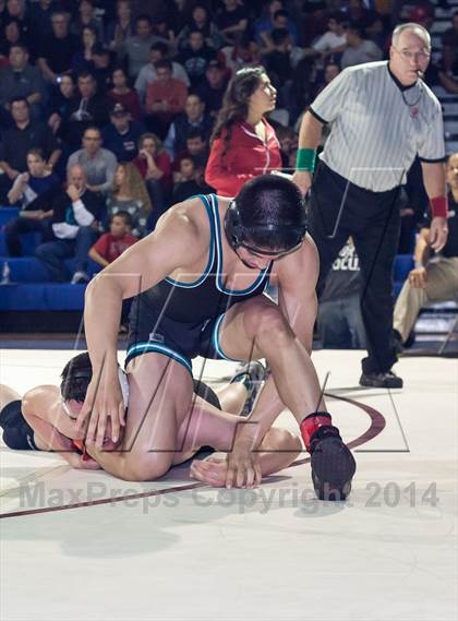 Thumbnail 3 in CIF CCS Masters Wrestling Championships (Finals) photogallery.