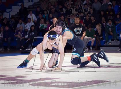 Thumbnail 2 in CIF CCS Masters Wrestling Championships (Finals) photogallery.