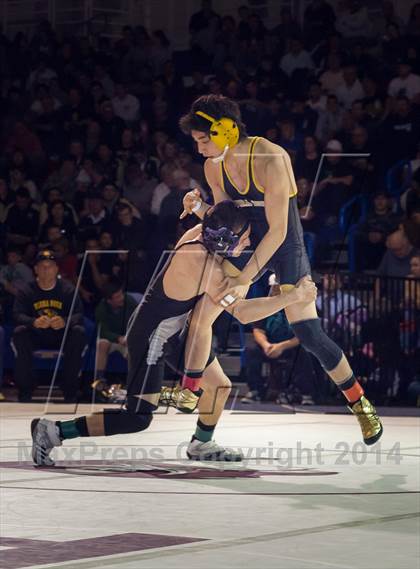 Thumbnail 2 in CIF CCS Masters Wrestling Championships (Finals) photogallery.