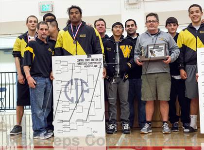 Thumbnail 3 in CIF CCS Masters Wrestling Championships (Finals) photogallery.