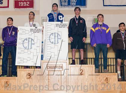 Thumbnail 1 in CIF CCS Masters Wrestling Championships (Finals) photogallery.