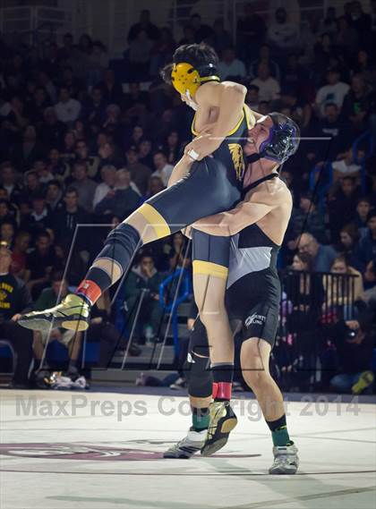 Thumbnail 1 in CIF CCS Masters Wrestling Championships (Finals) photogallery.