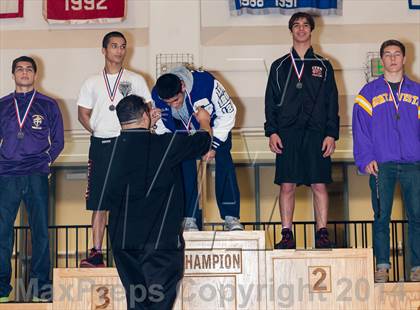 Thumbnail 3 in CIF CCS Masters Wrestling Championships (Finals) photogallery.