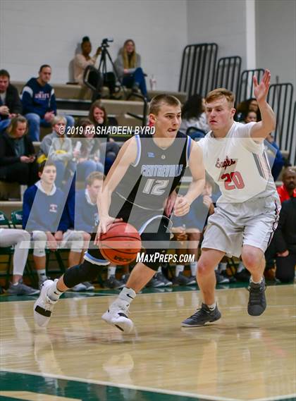 Thumbnail 2 in Liberty @ Centreville (Joe Cascio Boys & Girls Holiday Basketball Tournament) photogallery.