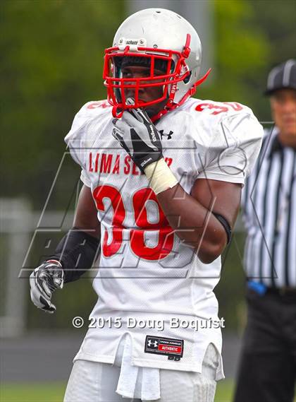 Thumbnail 1 in Lima Senior vs. Defiance (Scrimmage) photogallery.