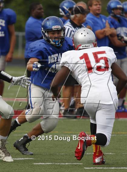 Thumbnail 1 in Lima Senior vs. Defiance (Scrimmage) photogallery.