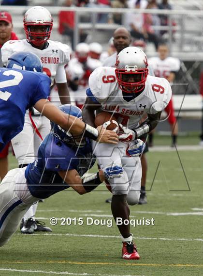 Thumbnail 1 in Lima Senior vs. Defiance (Scrimmage) photogallery.