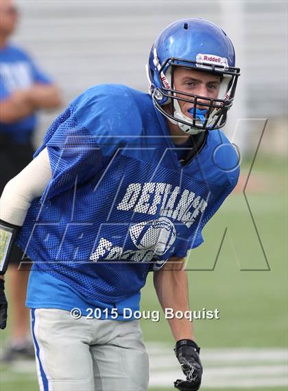 Thumbnail 1 in Lima Senior vs. Defiance (Scrimmage) photogallery.