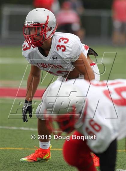 Thumbnail 1 in Lima Senior vs. Defiance (Scrimmage) photogallery.