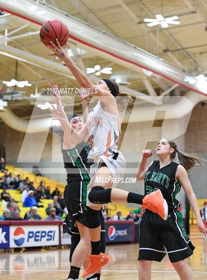 Thumbnail 2 in Sterling vs. St. Mary's (CHSAA 3A Great 8) photogallery.