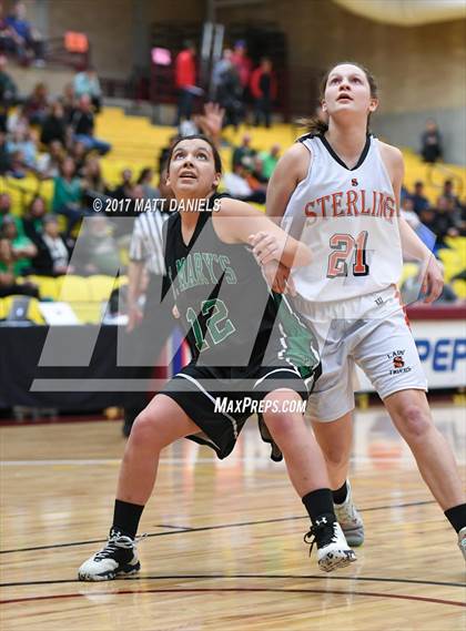 Thumbnail 3 in Sterling vs. St. Mary's (CHSAA 3A Great 8) photogallery.