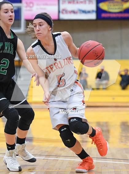 Thumbnail 3 in Sterling vs. St. Mary's (CHSAA 3A Great 8) photogallery.