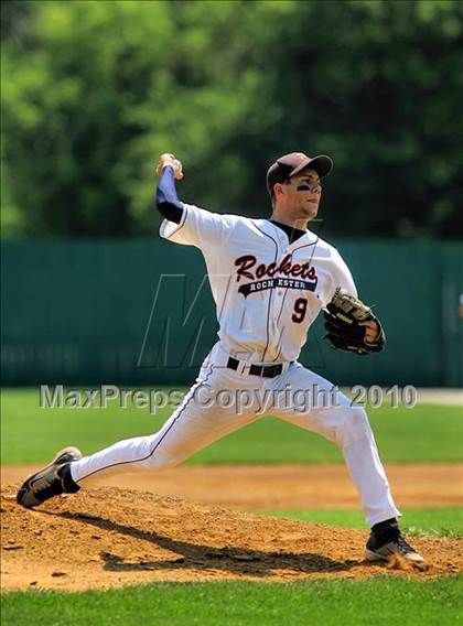 Thumbnail 2 in Pleasant Plains vs. Rochester (IHSA Class 2A Sectional Final) photogallery.