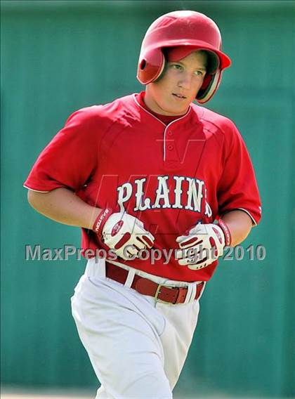 Thumbnail 3 in Pleasant Plains vs. Rochester (IHSA Class 2A Sectional Final) photogallery.