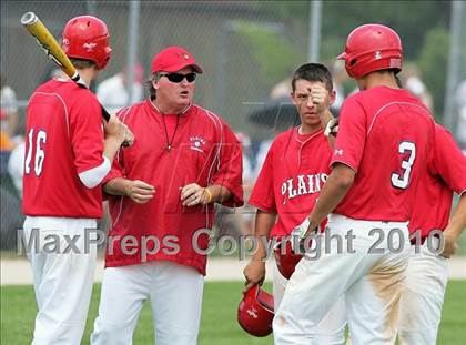 Thumbnail 3 in Pleasant Plains vs. Rochester (IHSA Class 2A Sectional Final) photogallery.