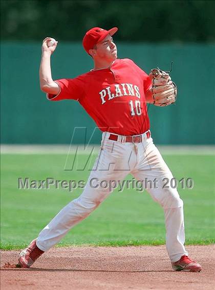 Thumbnail 3 in Pleasant Plains vs. Rochester (IHSA Class 2A Sectional Final) photogallery.