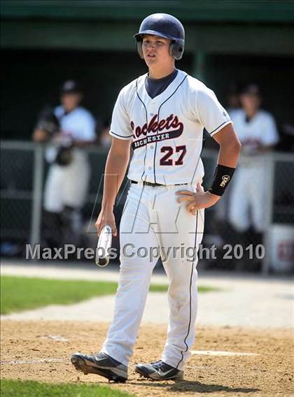 Thumbnail 3 in Pleasant Plains vs. Rochester (IHSA Class 2A Sectional Final) photogallery.