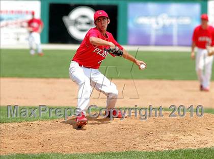 Thumbnail 1 in Pleasant Plains vs. Rochester (IHSA Class 2A Sectional Final) photogallery.