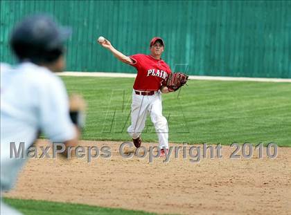 Thumbnail 2 in Pleasant Plains vs. Rochester (IHSA Class 2A Sectional Final) photogallery.