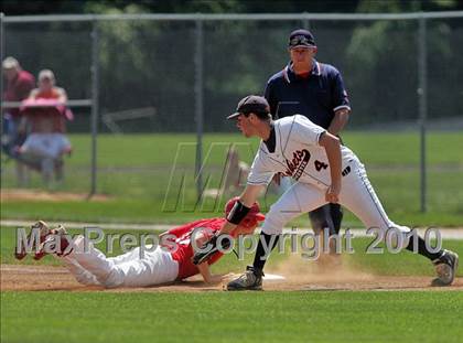 Thumbnail 1 in Pleasant Plains vs. Rochester (IHSA Class 2A Sectional Final) photogallery.