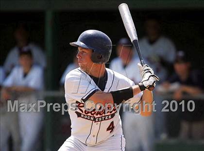 Thumbnail 3 in Pleasant Plains vs. Rochester (IHSA Class 2A Sectional Final) photogallery.