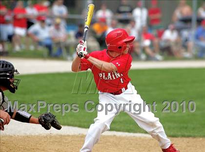 Thumbnail 3 in Pleasant Plains vs. Rochester (IHSA Class 2A Sectional Final) photogallery.