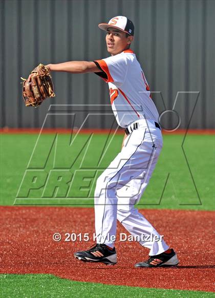 Thumbnail 3 in Burkburnett vs Springtown (Walker Stallcup Tournament) photogallery.