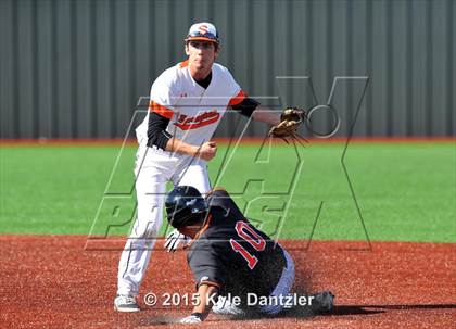 Thumbnail 2 in Burkburnett vs Springtown (Walker Stallcup Tournament) photogallery.