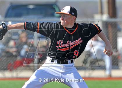 Thumbnail 3 in Burkburnett vs Springtown (Walker Stallcup Tournament) photogallery.