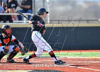 Thumbnail 2 in Burkburnett vs Springtown (Walker Stallcup Tournament) photogallery.