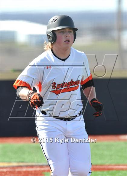 Thumbnail 3 in Burkburnett vs Springtown (Walker Stallcup Tournament) photogallery.