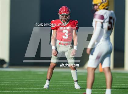 Thumbnail 3 in Bells vs. Holliday (UIL 3A D2 Regional Playoff) photogallery.