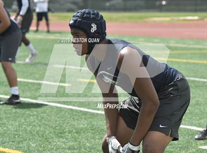 Thumbnail 2 in St. John Bosco vs. Mission Viejo (Battle at the Beach 7-on-7) photogallery.