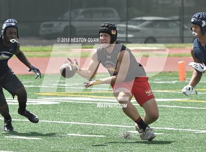 Thumbnail 1 in St. John Bosco vs. Mission Viejo (Battle at the Beach 7-on-7) photogallery.