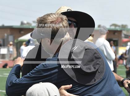 Thumbnail 1 in St. John Bosco vs. Mission Viejo (Battle at the Beach 7-on-7) photogallery.