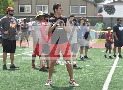 Thumbnail 3 in St. John Bosco vs. Mission Viejo (Battle at the Beach 7-on-7) photogallery.