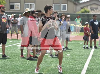 Thumbnail 2 in St. John Bosco vs. Mission Viejo (Battle at the Beach 7-on-7) photogallery.