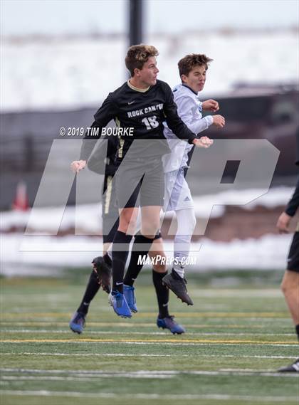 Thumbnail 1 in Rock Canyon vs. Valor Christian (CHSAA 5A Round 1) photogallery.